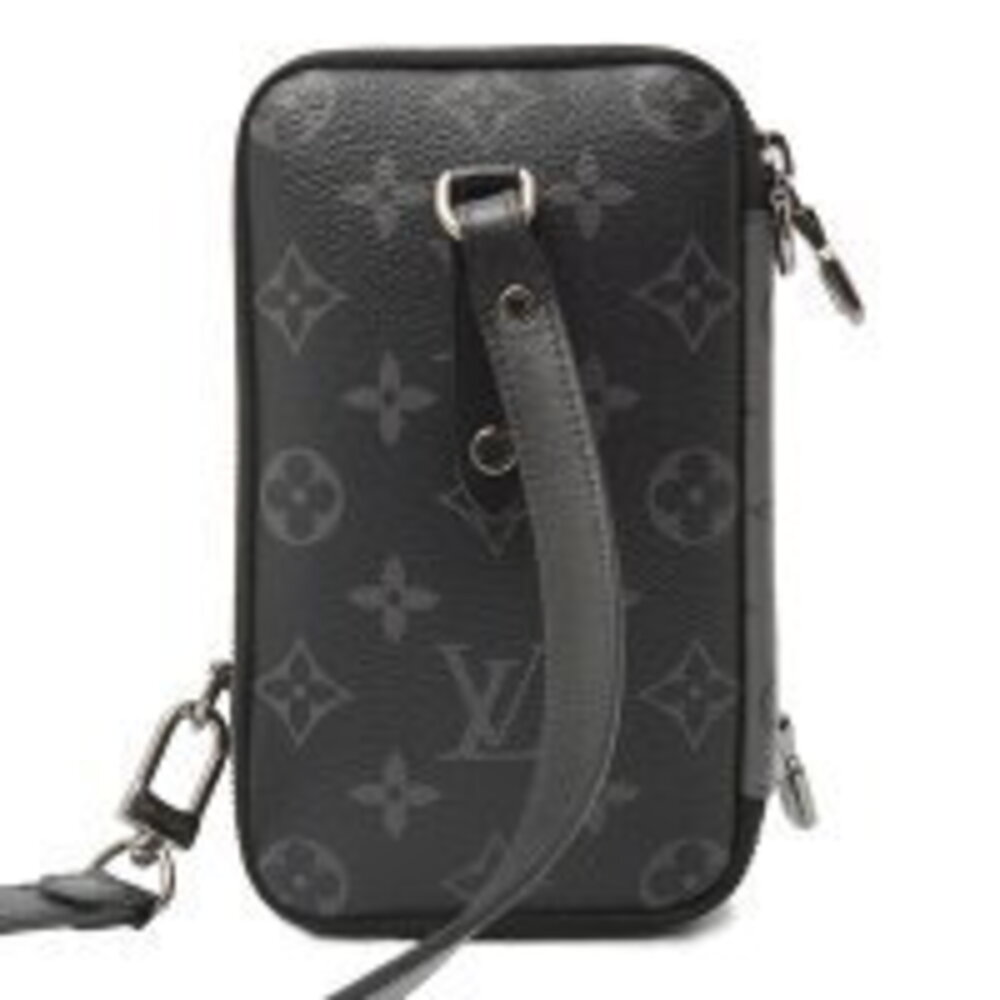 Louis Vuitton Monogram Eclipse Black Double Phone… - image 3